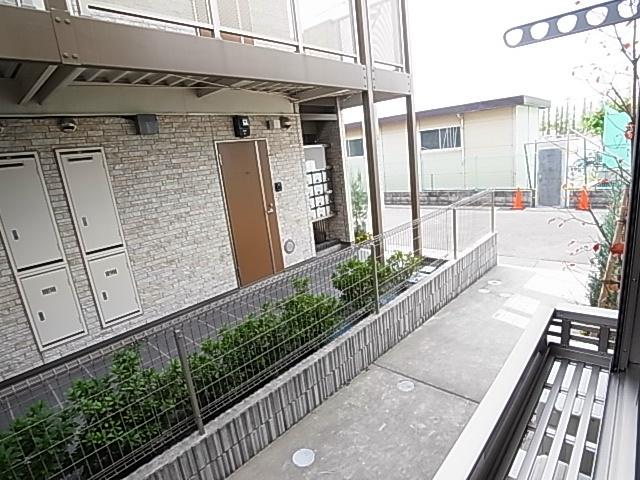 プレジールⅡ ベランダ