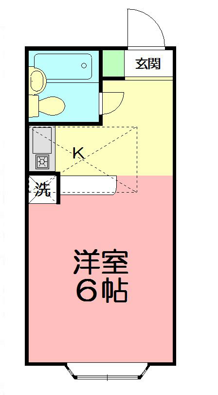 ベルピア鎌倉第Ⅰ 205号室 間取り