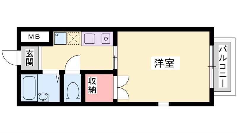 アメニティコート伊保崎 間取り図