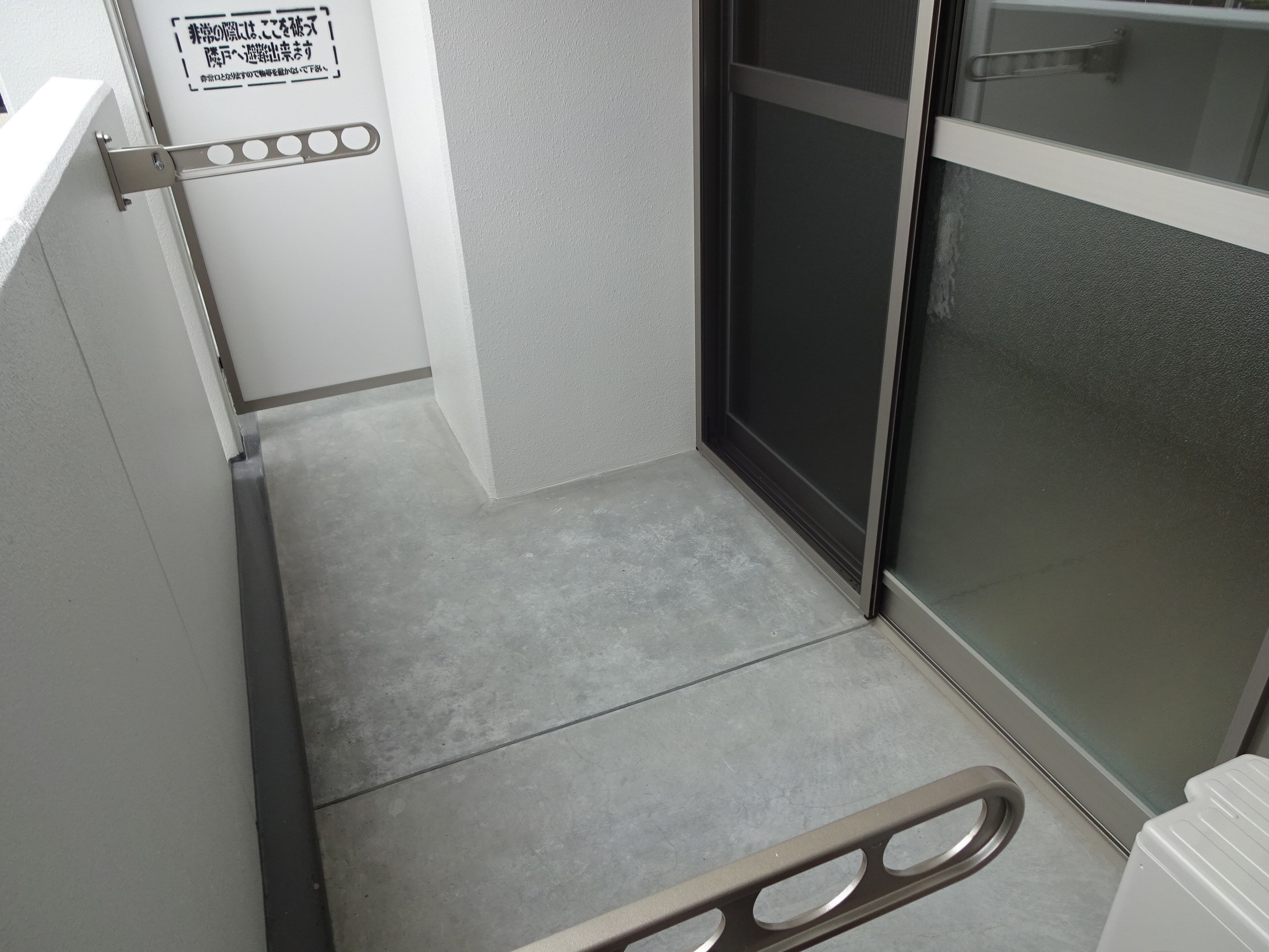 グランブルー高槻 ベランダ