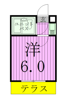 エトワールエルデ 101号室 間取り