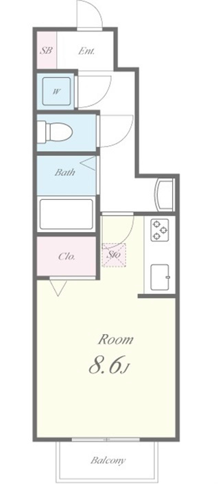 グランディユー 間取り図