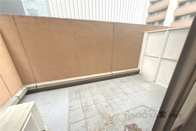 丸の内セントラルハイツ ベランダ