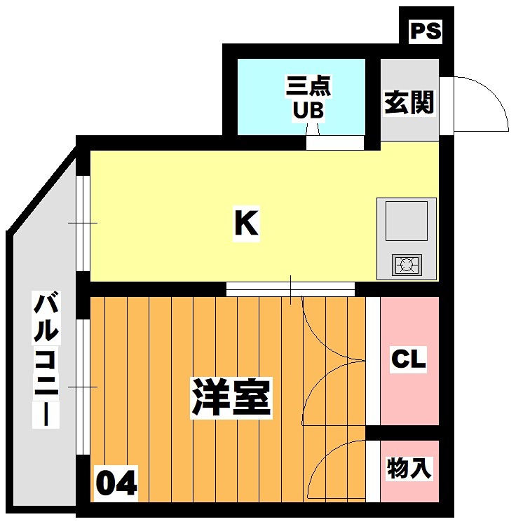 レコルテ千里山Ⅰ  間取り