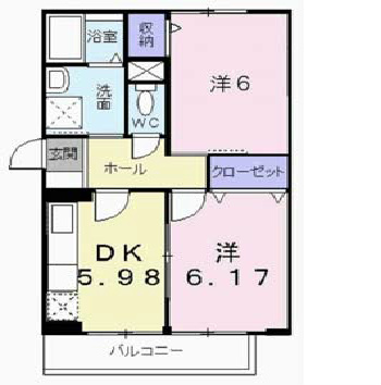 パルティーレ 間取り図