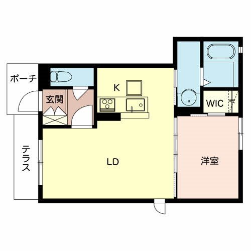 シャーメゾンウエスト小阪 間取り