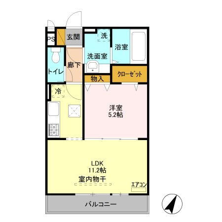 カンプノウ 間取り図