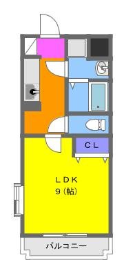 トゥインクル 間取り図