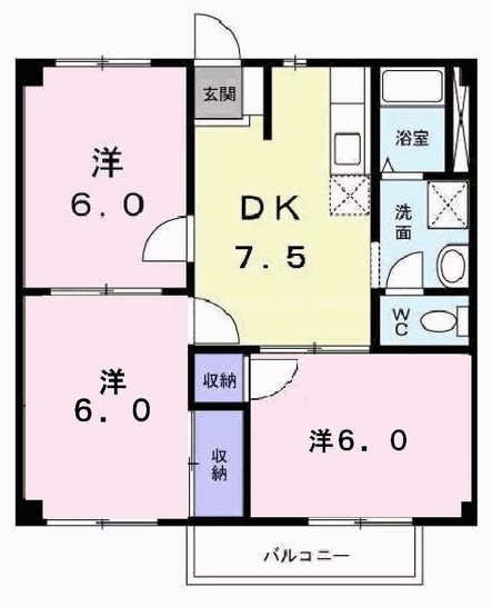 さくらハイツ 間取り図