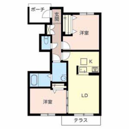 シャーメゾンガーデンズ惣盛　Ｃ棟 間取り図