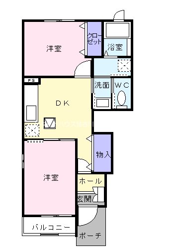 アウローラB 間取り図