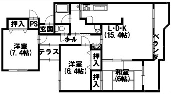 ダイナソアール 間取り