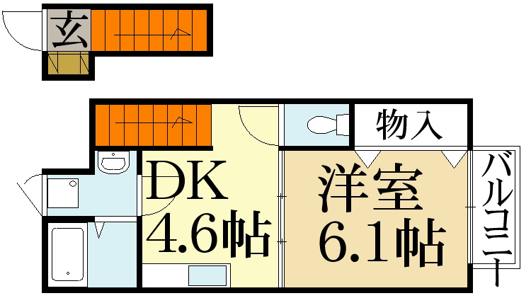 メゾンアジュール 間取り