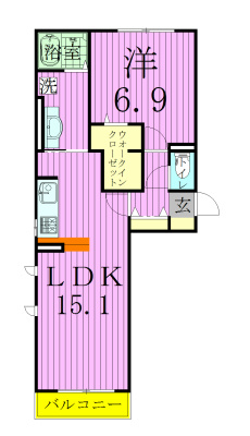 リースフォート 間取り