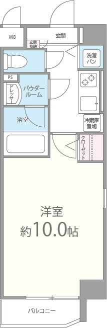 アイリス･K 間取り図