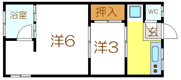 あかね荘 間取り