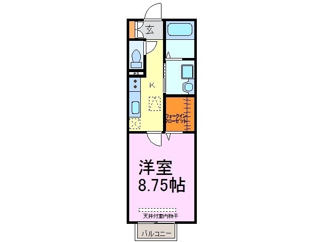 セジュール小倉JT 間取り図