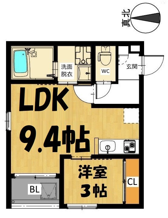 REGALESTen黒川 間取り図