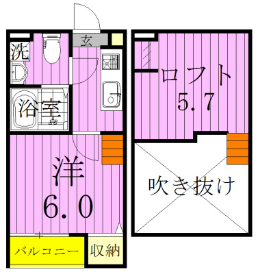Ａ・CORSO松戸　～アコルソ松戸～ 間取り