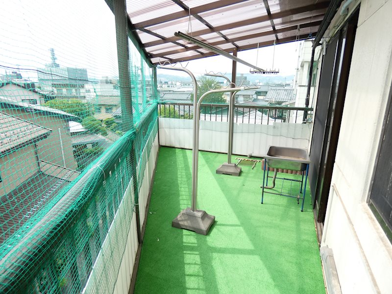 県の森戸建 ベランダ