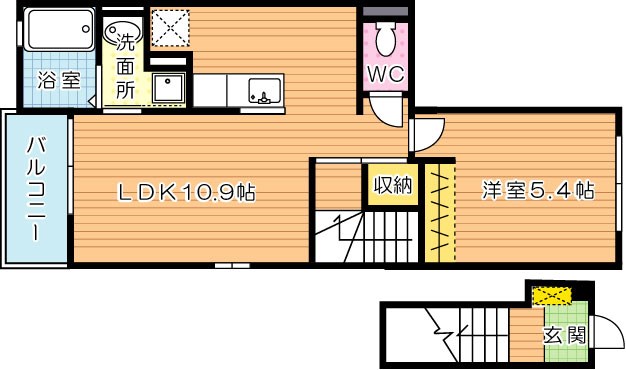 ランドコア馬場山緑 間取り図