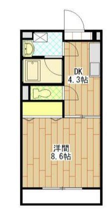 Pastel 301号室 間取り