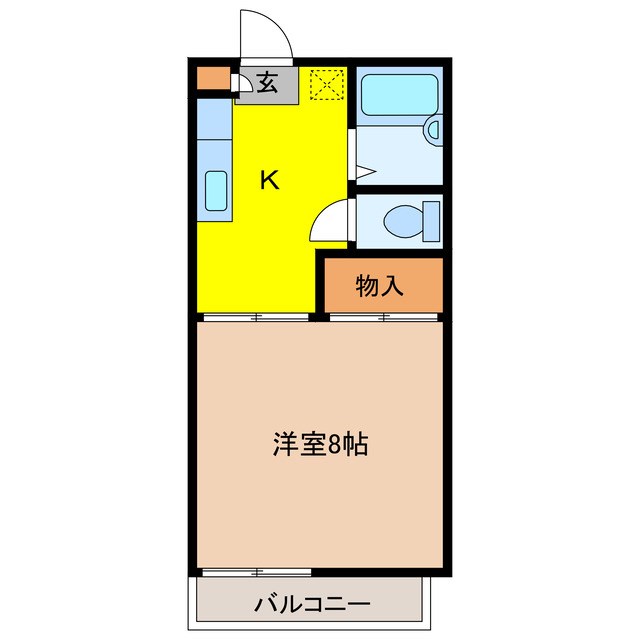 アネックス若里 間取り