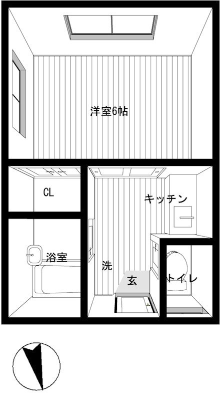 エルリオ玉堤 間取り図