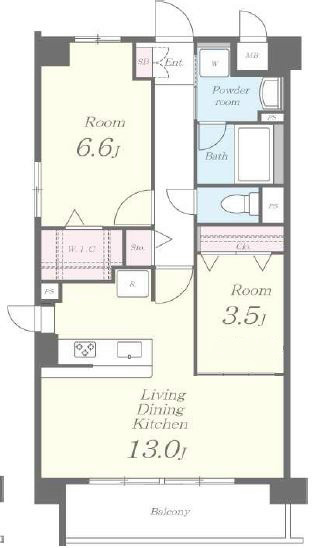 berry blue 高槻 間取り図