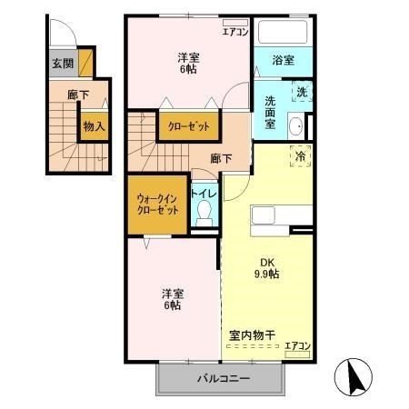 茨城県土浦市木田余東台４丁目 間取り