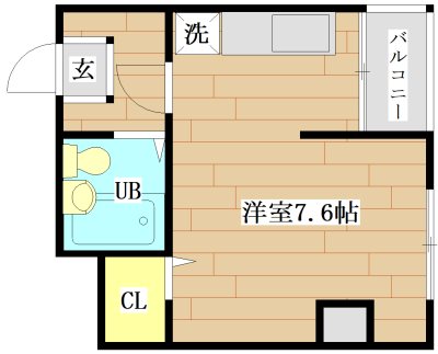 メゾンあぶの 間取り