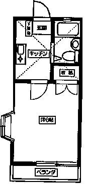 湘南台ドミール21Ａ 間取り