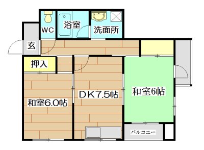 マンション富士 間取り
