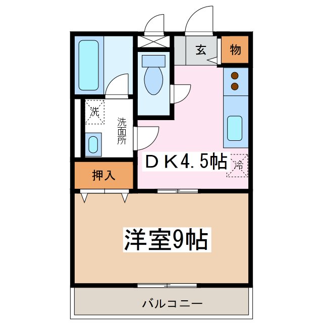 鎌田スカイ 間取り