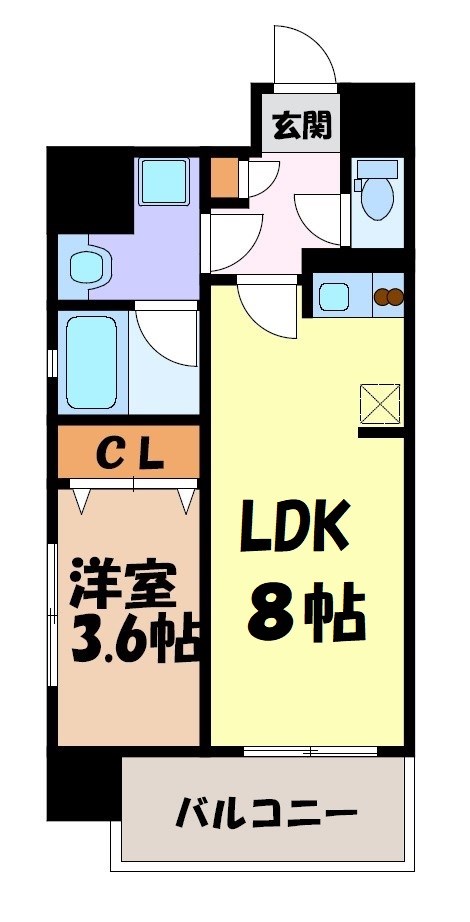 カレント茶屋が坂 間取り