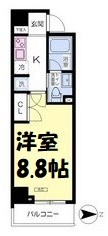 COZY阿由知通 間取り図