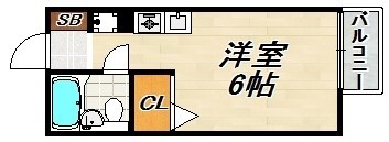 ジェネシス板宿 間取り図