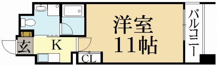 レジディア洛北 間取り