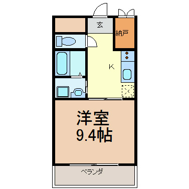 サンライフ向田 間取り図