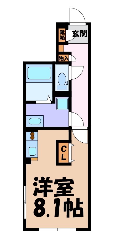 LUORE吹上 間取り図