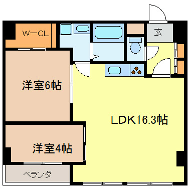 S-FORT乙川 間取り図