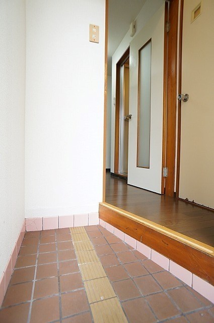 パステルグリーン 玄関