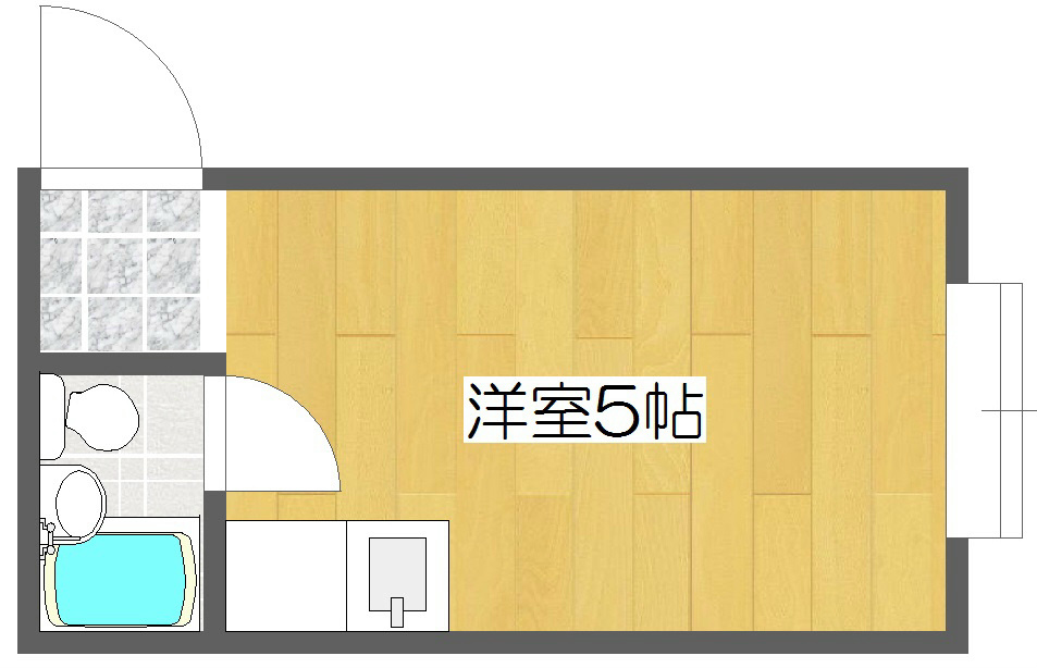 浜口エコーハイツ 間取り