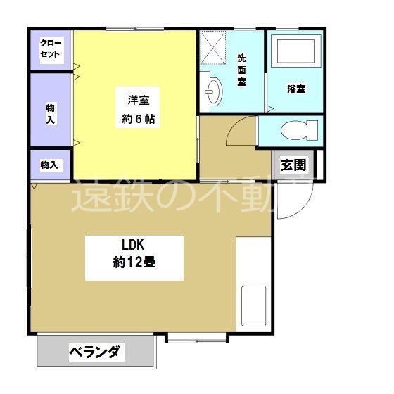 ハイツボヌール 間取り図