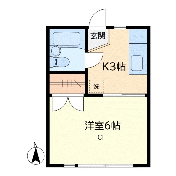 テッドハウス 間取り図