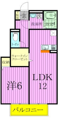 MTアーバンコート 103号室 間取り