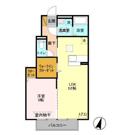 MTアーバンコート 103号室 間取り