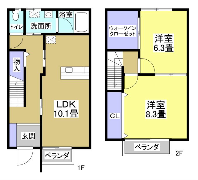 SAWAN 間取り図