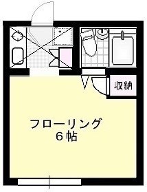 サンライトハイツ X01～X05号室 間取り