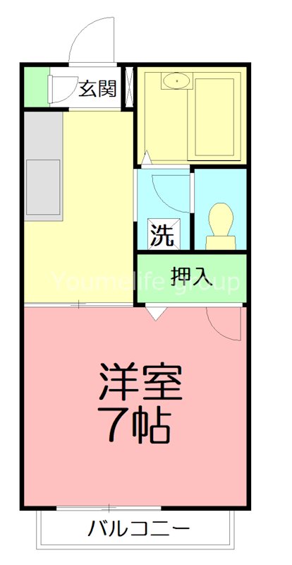 エーデルハイムⅡ 201号室 間取り